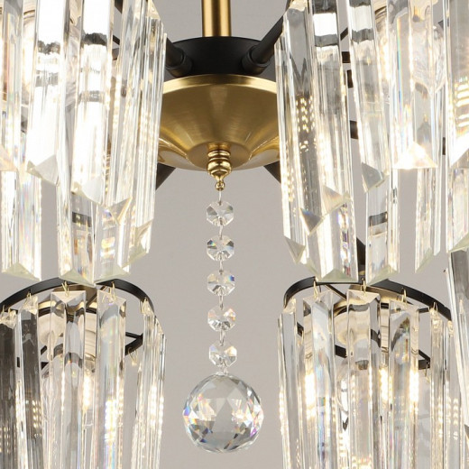 Люстра на штанге 63660 63660-0.3-08 BK+COP