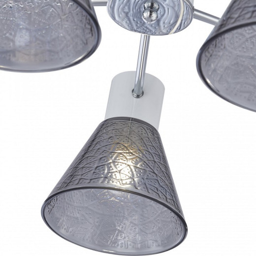 Люстра на штанге Arte Milano Napoli-322408 322408/5 CR+WH