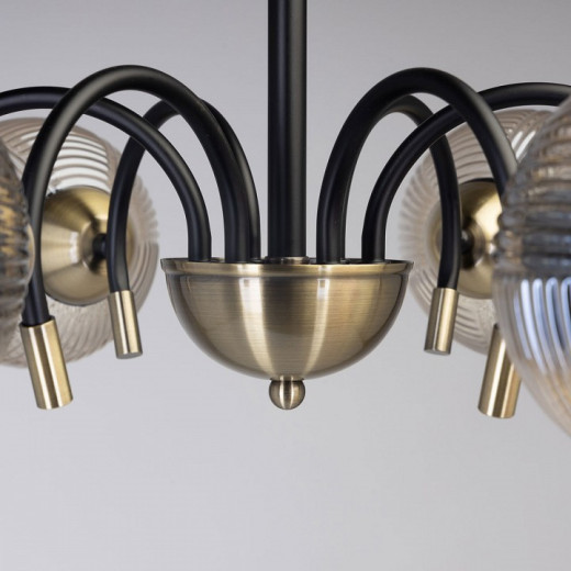 Люстра на штанге DeMarkt Гамбург 605017606