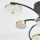 Люстра на штанге Arte Milano Ferrara-72069 279169/3+3 BK/GD
