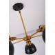 Люстра на штанге LUMINA DECO Belmonti LDP D017-5 BK