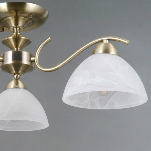 Люстра на штанге ILLUMICO  IL0905-3CSQ-26 AB ELITE