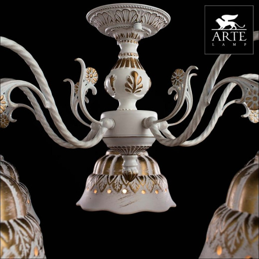 Люстра на штанге Arte Lamp Chiesa A2814PL-5WG