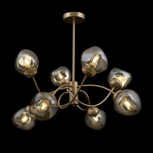 Люстра на штанге Freya  FR8017PL-08MG