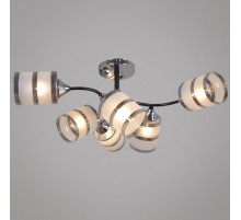 Люстра на штанге  45360-0.3-06 BK+CR