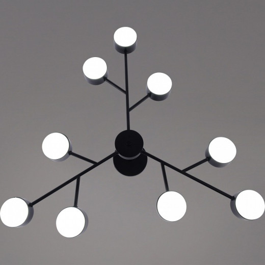 Люстра на штанге  03726-0.3-09 BK GX53