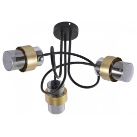 Люстра на штанге Escada  1139/3P Black/Gold