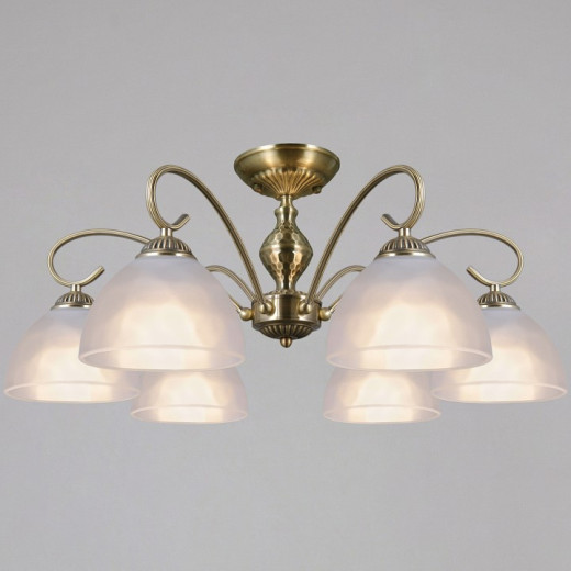 Люстра на штанге ILLUMICO  IL0894-6CSQ-26 AB ELITE