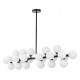 Люстра на штанге LUMINA DECO MARSIADA LDP 6033-24 BK