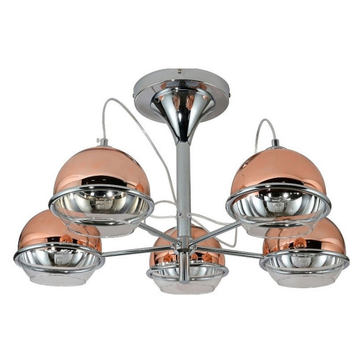 Люстра на штанге LUMINA DECO Veroni LDC 1029-5 R.GD