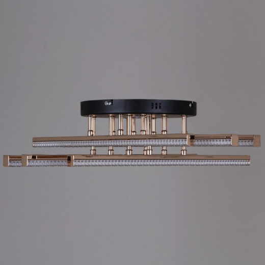 Люстра на штанге  86090-0.3-08 BK+FG