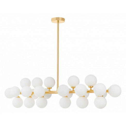 Люстра на штанге LUMINA DECO MARSIADA LDP 6033-24 GD