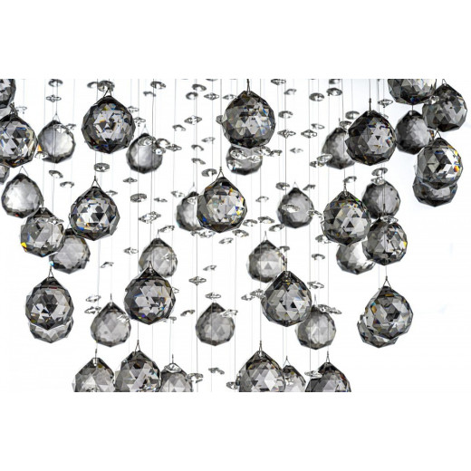 Люстра на штанге Arti Lampadari Flusso Nickel Flusso H 1.4.45.617 N