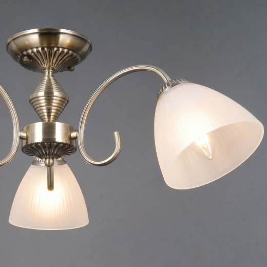 Люстра на штанге ILLUMICO  IL0897-3CSQ-26 AB ELITE