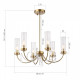 Люстра на штанге ST-Luce ILLUMIA SL1400.303.06