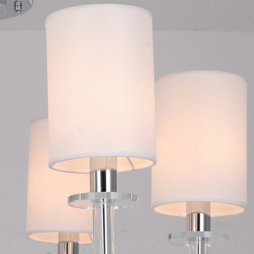 Люстра на штанге ILLUMICO  IL1382-6CPA-29 CR Romei