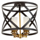 Люстра на штанге LUMINA DECO ASTILA LDP 1242-4 BK+MD