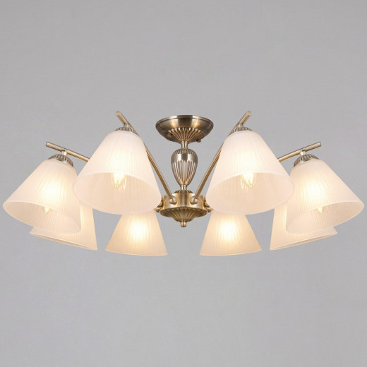 Люстра на штанге ILLUMICO  IL0900-8CSQ-26 AB ELITE