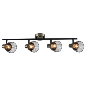 Люстра на штанге  05965-0.8-04 BK+AB