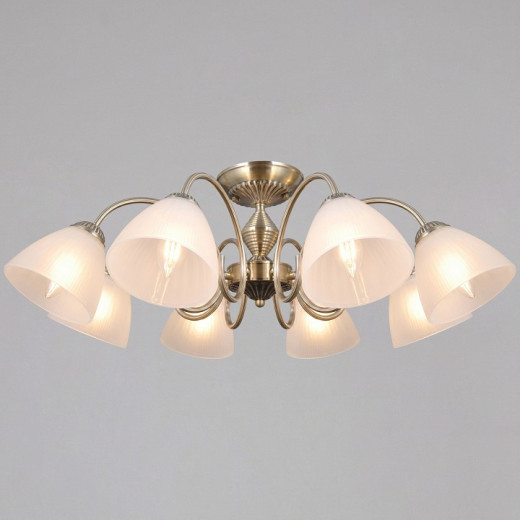Люстра на штанге ILLUMICO  IL0897-8CSQ-26 AB ELITE