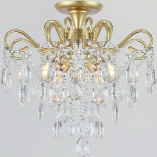 Люстра на штанге 04066-0.3-04 MATT GOLD+CR