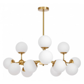 Люстра на штанге LUMINA DECO Zodiak LDP 160-12 MD+WT