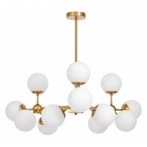Люстра на штанге LUMINA DECO Zodiak LDP 160-12 MD+WT
