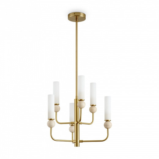 Люстра на штанге Freya Sunspot FR5482CL-06BS1