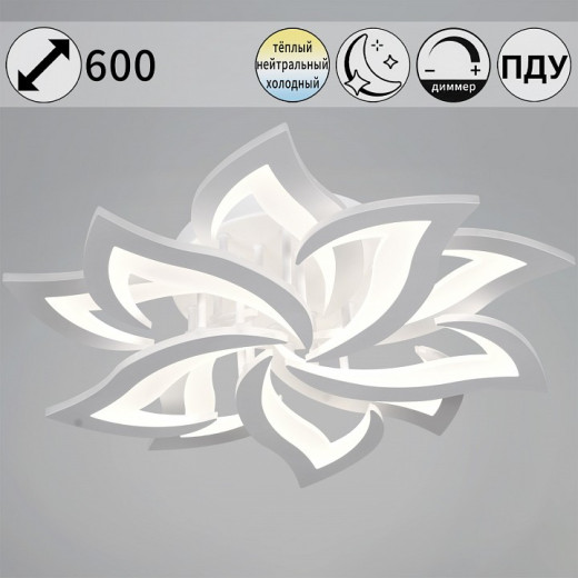 Люстра на штанге  20150-0.3-5+5 WH