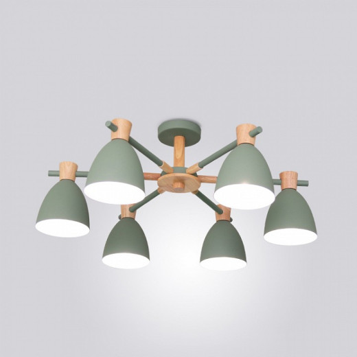Люстра на штанге Imperiumloft Folke Green FOLKE01