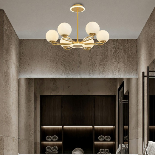 Люстра на штанге Arte Milano Neapolis-77138 277138/6 GD