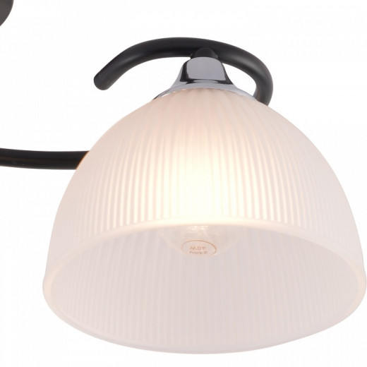 Люстра на штанге 01635-0.3-03 BK+CR