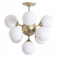 Люстра на штанге Arte Lamp Fobos A2704PL-9SG
