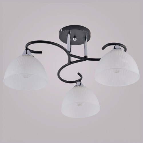 Люстра на штанге 01635-0.3-03 BK+CR