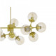 Люстра на штанге LUMINA DECO Zodiak LDP 160-12 GD