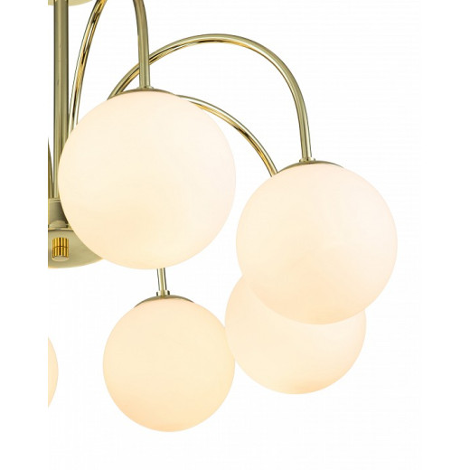 Люстра на штанге Indigo Voga 13017/8R Gold