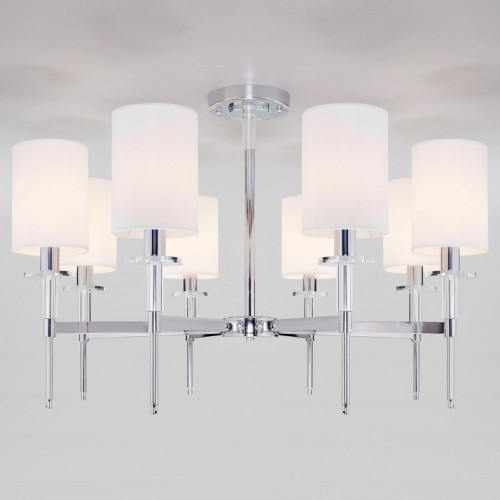 Люстра на штанге Eurosvet Brielle 60132/8 хром