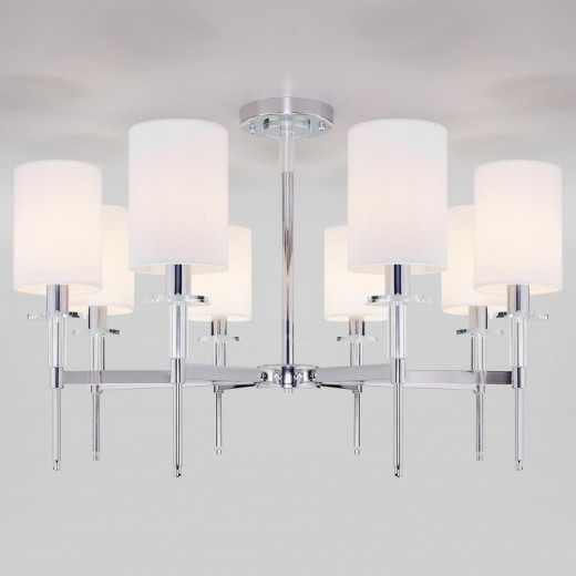 Люстра на штанге Eurosvet Brielle 60132/8 хром