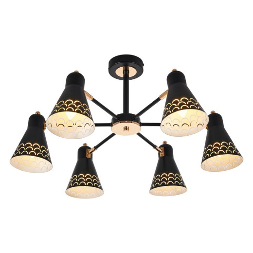 Люстра на штанге MyFar Chilly MR1531-6C