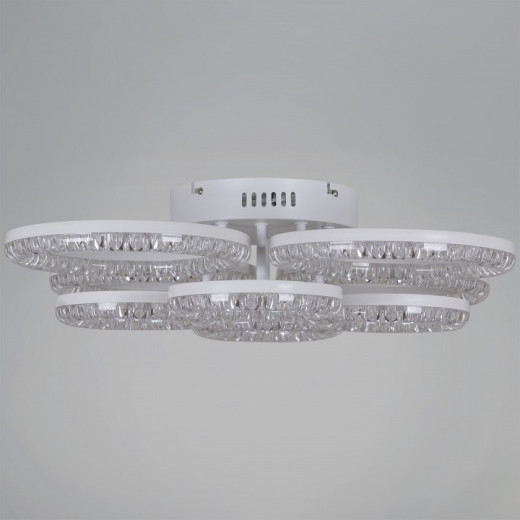 Люстра на штанге  09847-0.3-4+4A WH