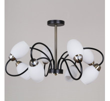 Люстра на штанге 01270-1 01270-0.3-08B BK+AB