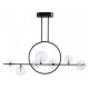 Люстра на штанге Arte Lamp Saturn A7791SP-59BK