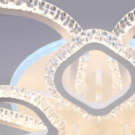 Люстра на штанге  56890-0.3-5+5A WH (RGB)