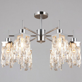 Люстра на штанге ILLUMICO  IL3601-6CSQ-26 CR DS