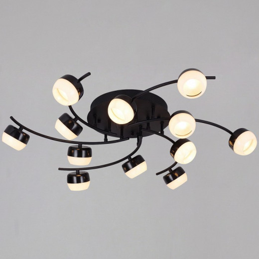 Люстра на штанге  90590-0.3-12 Black