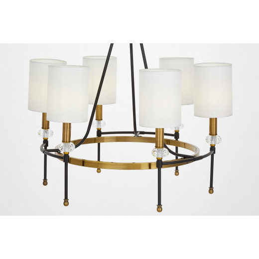 Люстра на штанге LUMINA DECO RODEZIO LDP 1229-6 MD