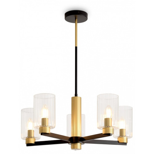 Люстра на штанге Freya Ombre FR2051CL-05BBS