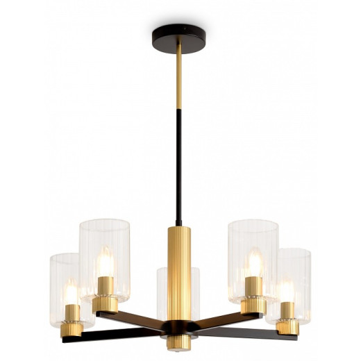 Люстра на штанге Freya Ombre FR2051CL-05BBS