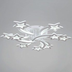 Люстра на штанге  01150-0.3-6+3 WH