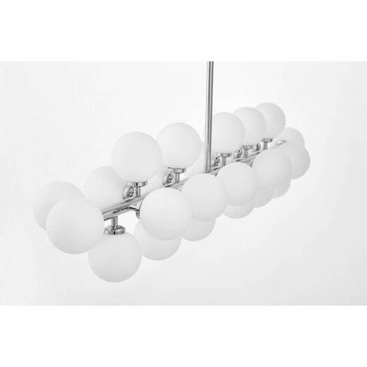 Люстра на штанге LUMINA DECO MARSIADA LDP 6033-24 CHR